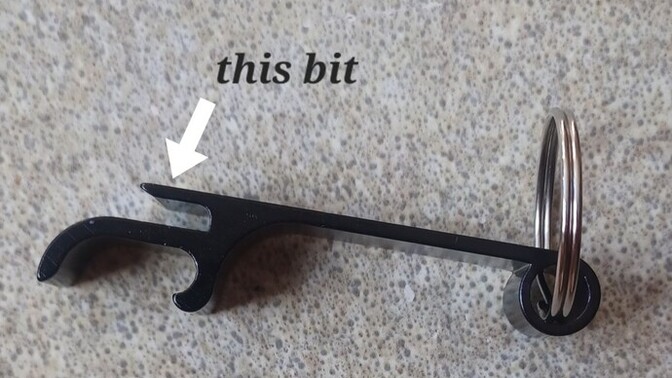 What's this flat bit for?