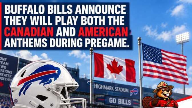 How do you feel about the Buffalo Bills honoring Canada at their game?