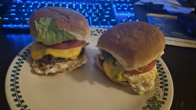 Do you like fried eggs on your burgers or is that weird?