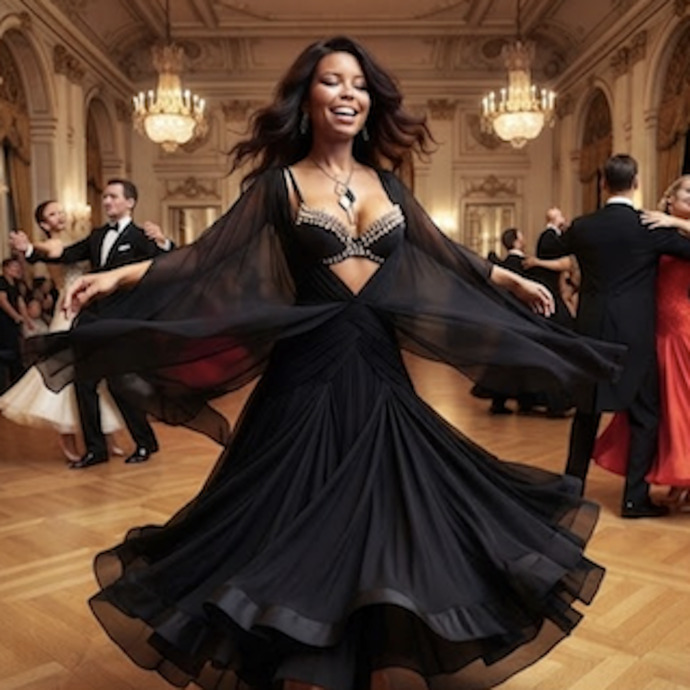 dancing alone, because a partner isnt needed