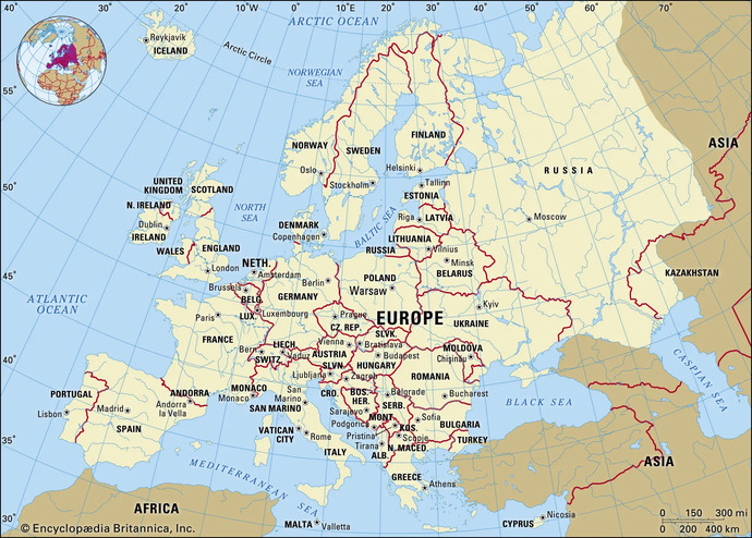 What do these numbers for the top-10 European countries mean?