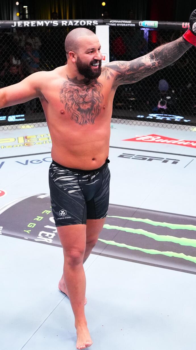 Who wins this UFC heavyweight title bout in November ?