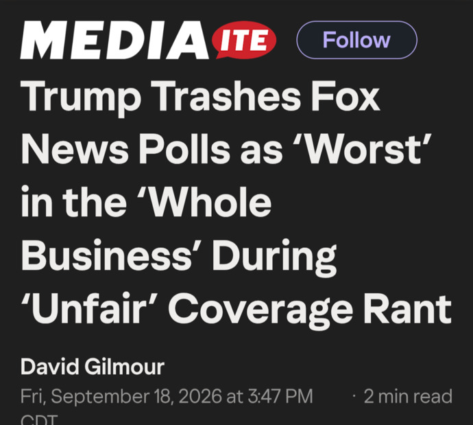 Did you ever think that Trump would turn on Fox News (his personal cheerleaders for years) like this?