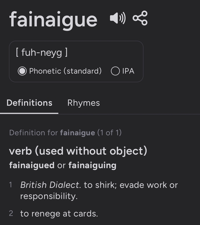 Do you fainaigue at work or school?
