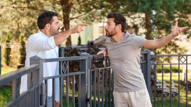 How would you deal with problematic neighbors?