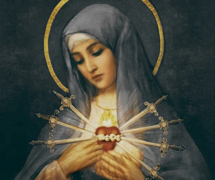 September is dedicated to the Sorrowful Heart of Mary