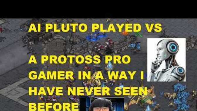 What does Pluto AI beating a Korean StarCraft pro at 3400 APM mean?