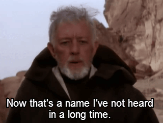 What is a name you havent heard in a loooong time?