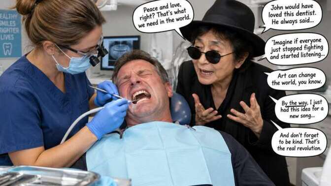 What is it with Taylor Swift? I don't get it. I'd rather be listening to Yoko Ono for an hour and getting dental work with no anesthesia?