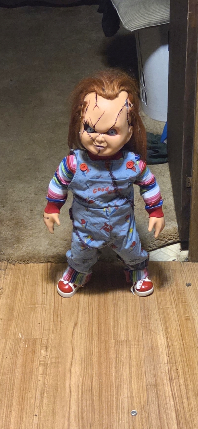 What do you think of my new Chucky doll purchase?