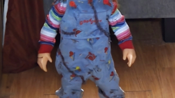 What do you think of my new Chucky doll purchase?