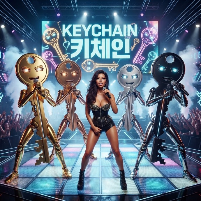 KEYCHAIN: humans and keys UNITE