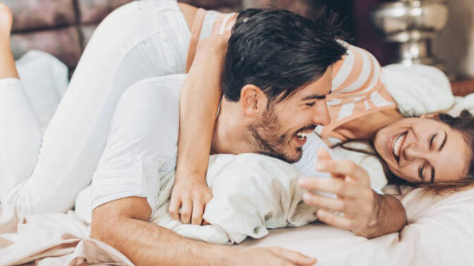 What’s something your partner does that makes you laugh every time?