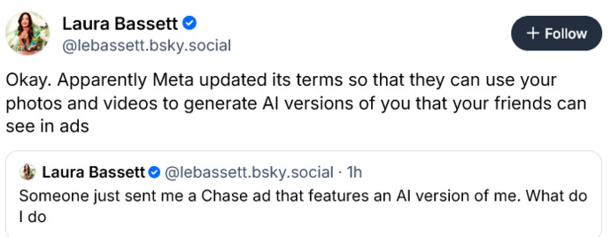 Do you want adverts featuring an AI version of you?