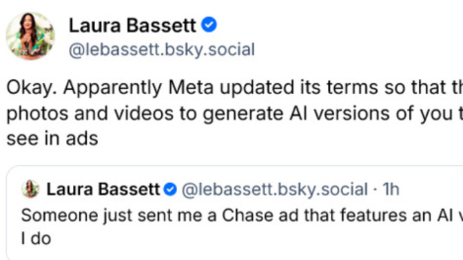Do you want adverts featuring an AI version of you?