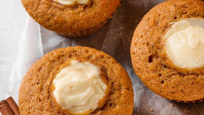 Would you eat pumpkin cream cheese muffins?