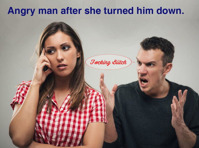 Why are men so sensitive to being turned down?