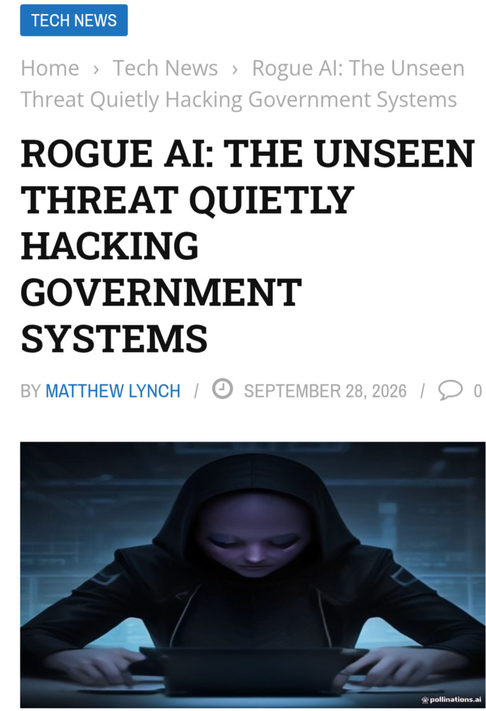 When will the US government and other governments around the world really begin to take the threats of AI seriously?
