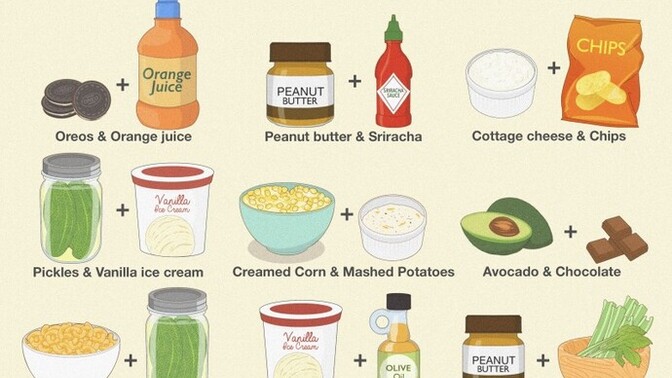 What are the weirdest food combinations you actually enjoy?