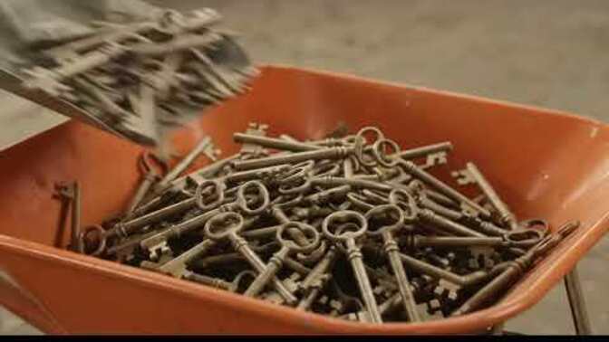 Have you ever known someone that was so obsessed with keys that they actually eat them with every meal?