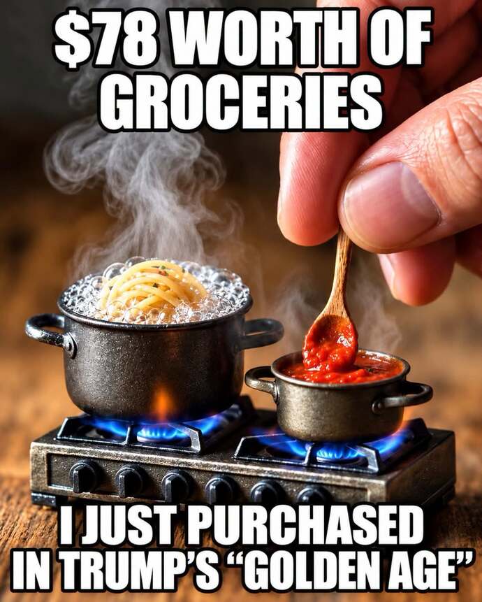 Your thoughts on these groceries I bought in Trumps America?