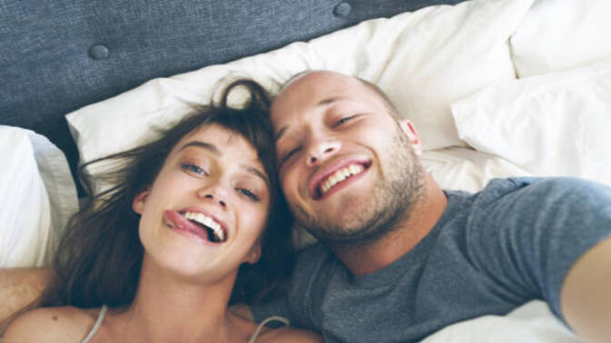 Do you act silly around the person you love? And do you love it when your partner acts silly around you?
