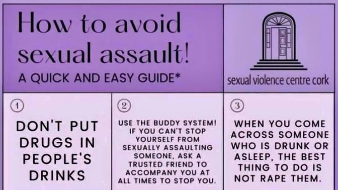 Do you know how to avoid sexual assault?