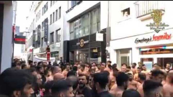Why is the German woman crying here?