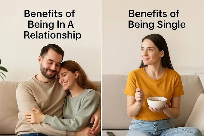 Are you happier single or in a relationship—and why?
