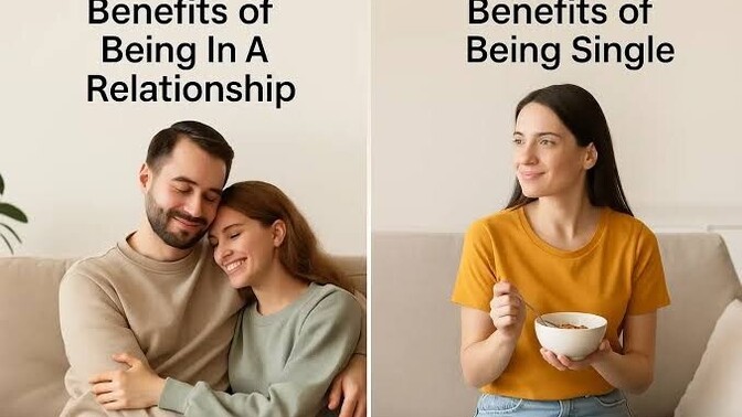 Are you happier single or in a relationship—and why?