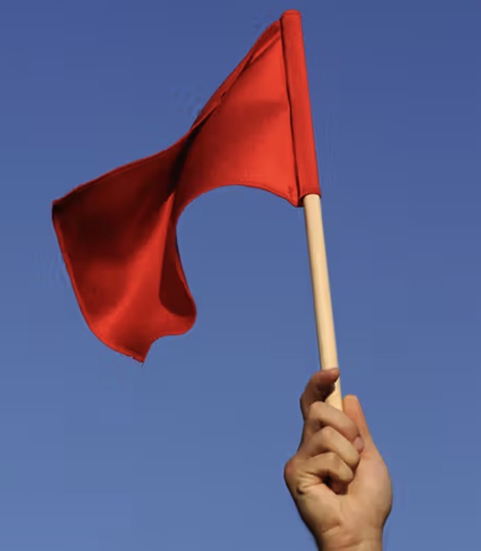 After two dates, is it a red flag if he sets rules and disappears when I disagree?
