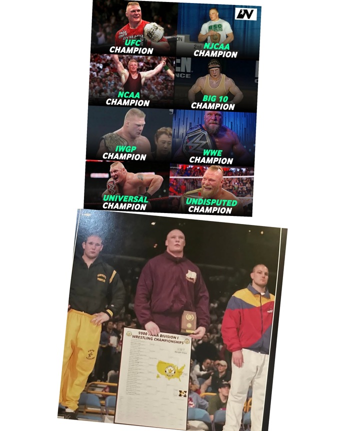What do you think of Brock Lesnar’s journey from Minnesota prospect to Hall of Famer?