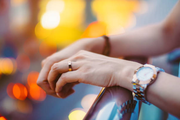 If you see someone wearing a ring on the fourth finger (ring finger), do you assume theyre married/engaged?