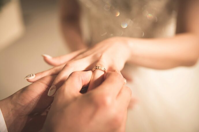 If you see someone wearing a ring on the fourth finger (ring finger), do you assume theyre married/engaged?
