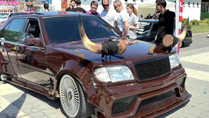 What's the dumbest/most ridiculous/most hideous modification you've ever seen on someone's vehicle?