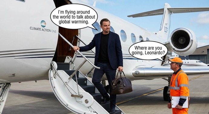 I was just talking to my two most favorite people in the world. Do you agree with my assessment of global warming?
