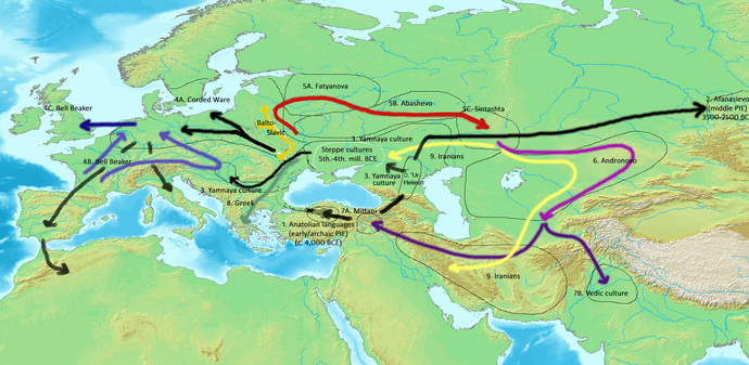 Did the Aryans bring the caste system to India?