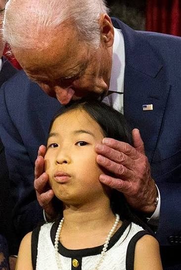 When Biden was sniffing girls at the Whitehouse, CNN and MSNBC gave him a pass. Would they have given Trump a pass if he was doing the same thing?