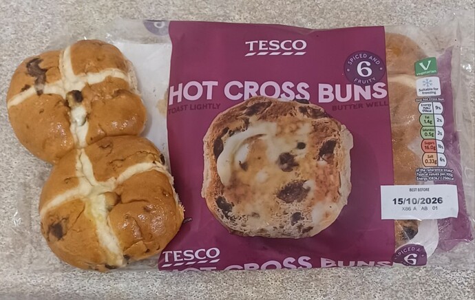 Is it acceptable to eat hot cross buns if it isnt Easter?