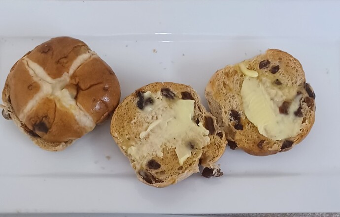 Is it acceptable to eat hot cross buns if it isnt Easter?