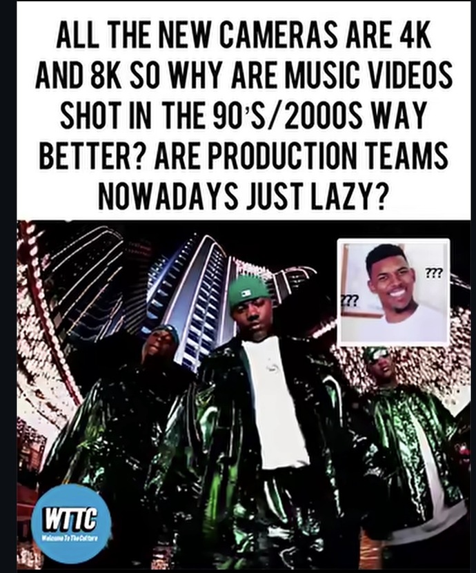 Why do 90s music videos look richer than modern 4K—and how can we recreate that look?