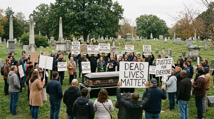Should dead people be allowed to vote and collect social security?