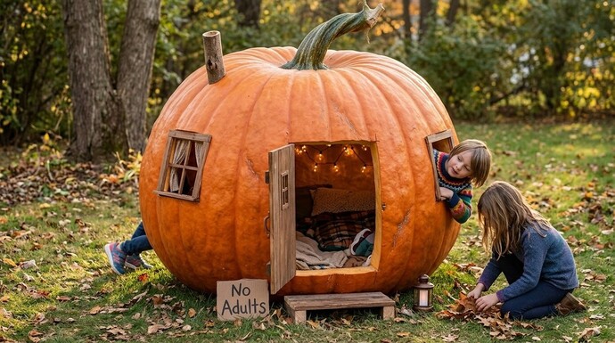 What can you do with a giant pumpkin?