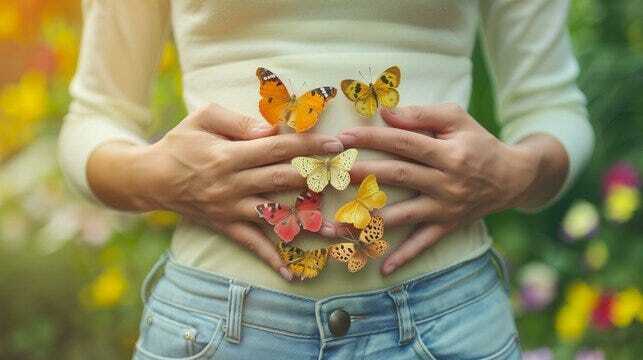Do you think the right person brings you peace, butterflies, or a little bit of both?