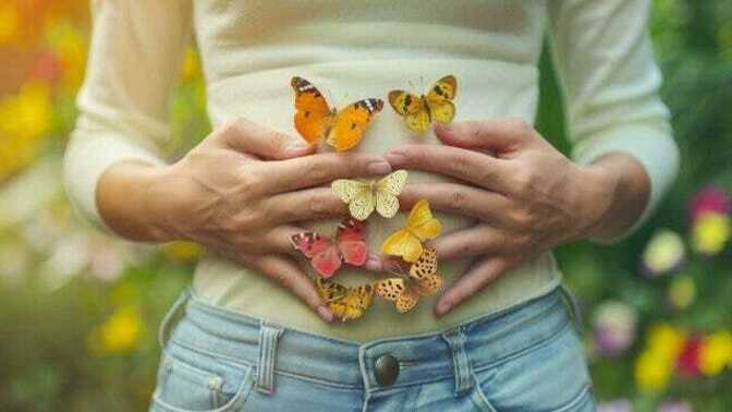 Do you think the right person brings you peace, butterflies, or a little bit of both?