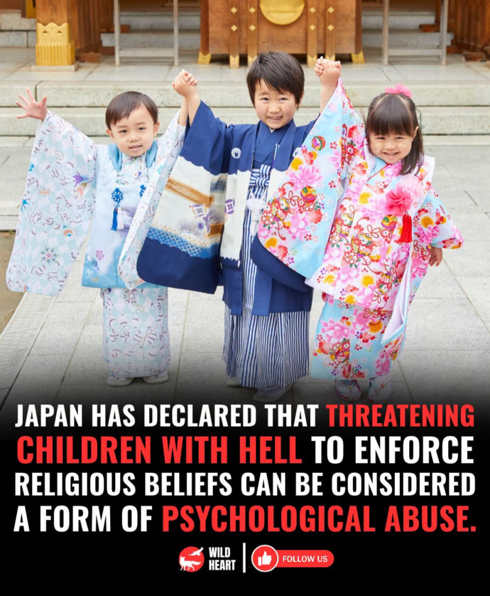Isnt it wonderful that the Japanese government is taking this step to help protect their children from psychological abuse?