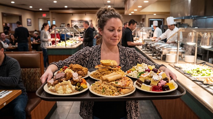 Do you ever regret going to an all you can eat buffet?