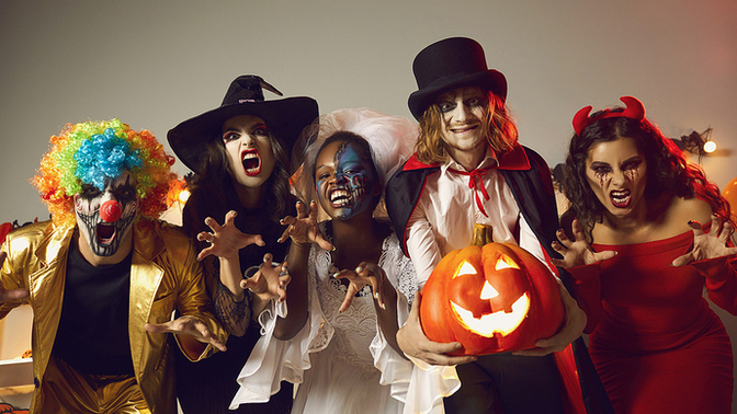 What’s a fun Halloween costume idea for an adult party?