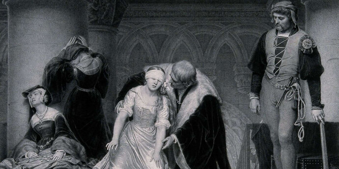 How awful a cabal of humans to surround a young girl... the former queen of England.