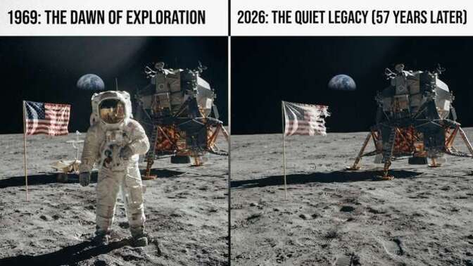 America landed the first humans on the moon in 1969, 57 years ago. Doesn’t it seem odd that we are now saying that we are “going back” to the moon?